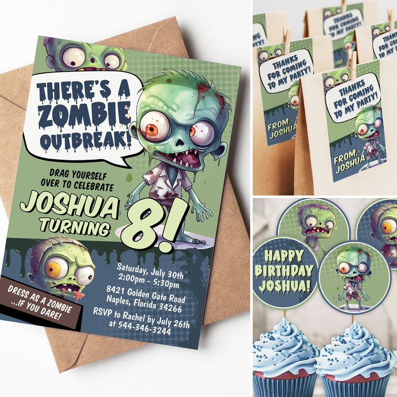 Zombie Party Theme Ideas for Boys